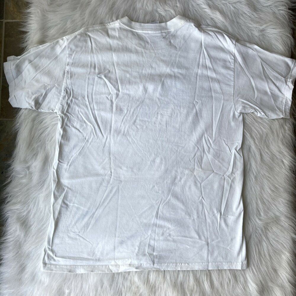 Vintage Gildan Sz L T Shirt Bundle 9/11 God Bless America Patriotic White Adult - Picture 9 of 11
